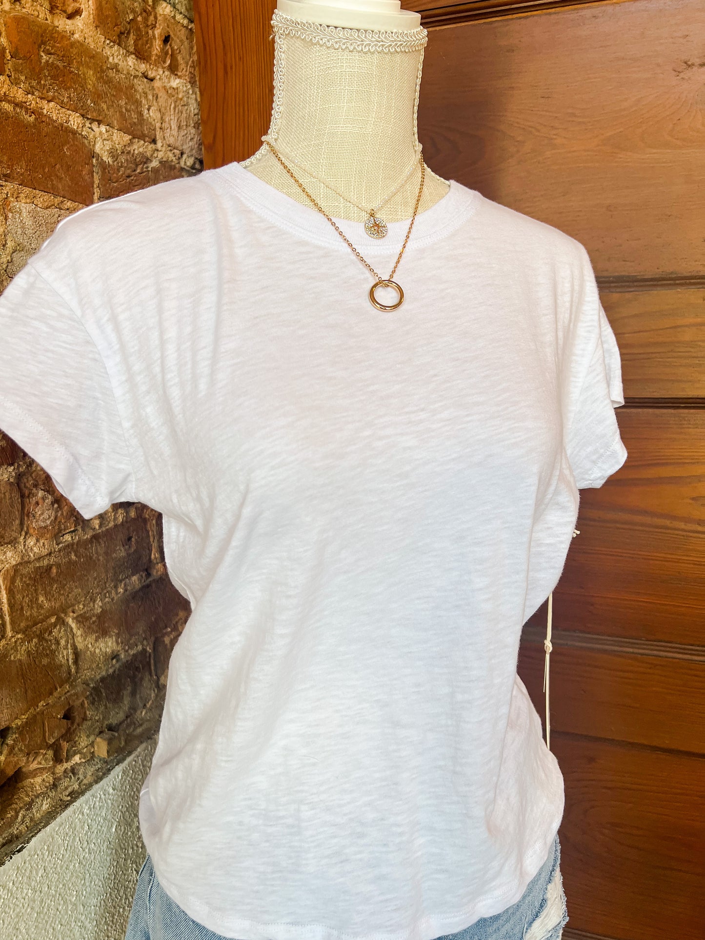 Classic White Tee