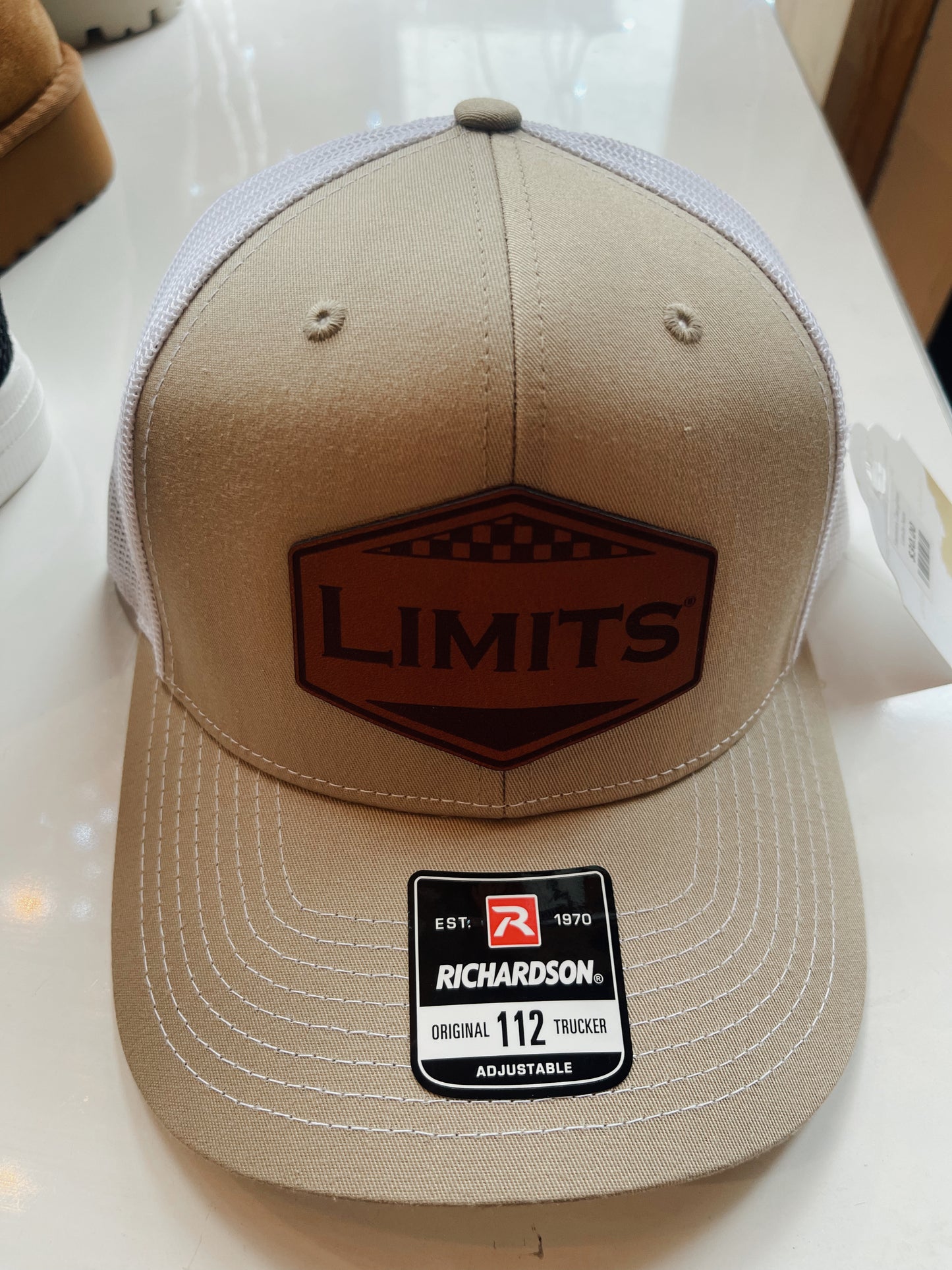 Limits checkered patch hat