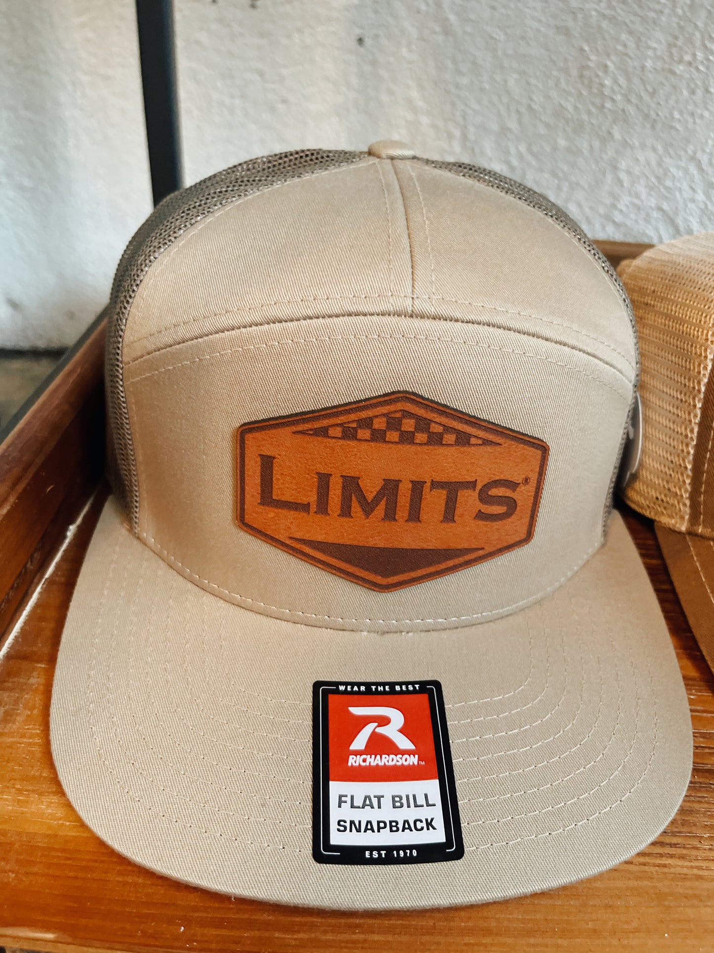 Limits checkered patch hat